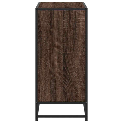 vidaXL Bibliothèque marron aspect chêne 80,5x35x76 cm bois d'ingénierie