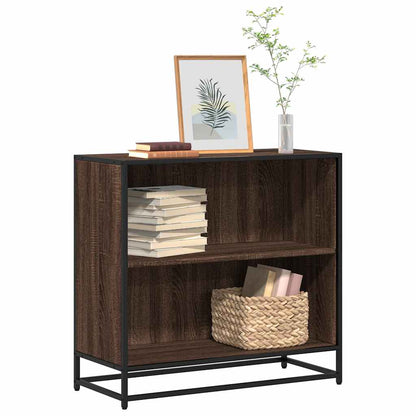 vidaXL Bibliothèque marron aspect chêne 80,5x35x76 cm bois d'ingénierie