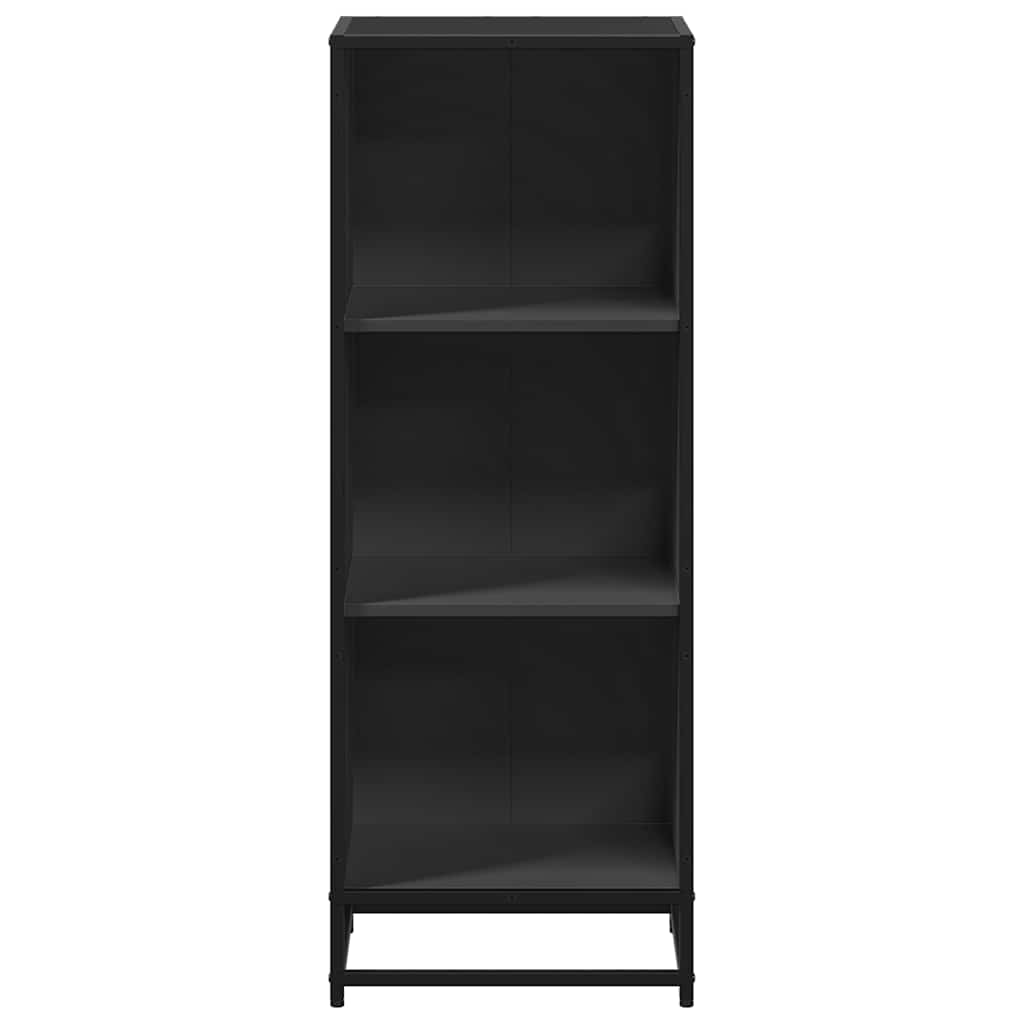 vidaXL Bibliothèque Noir 40x35x107,5 cm Bois d'ingénierie