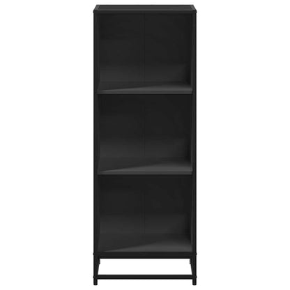 vidaXL Bibliothèque Noir 40x35x107,5 cm Bois d'ingénierie