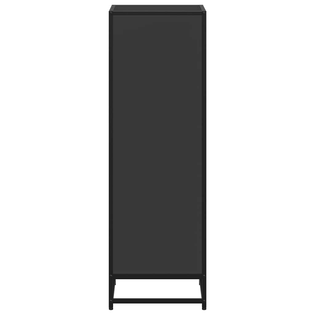 vidaXL Bibliothèque Noir 40x35x107,5 cm Bois d'ingénierie