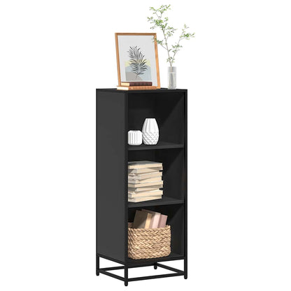 vidaXL Bibliothèque Noir 40x35x107,5 cm Bois d'ingénierie
