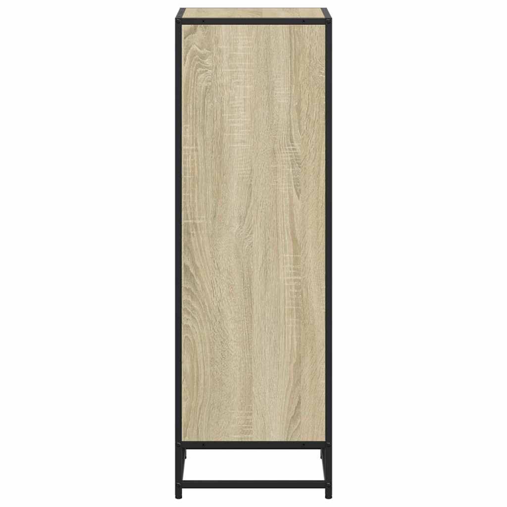 vidaXL Bücherregal Sonoma-Eiche 40x35x107,5 cm Holzwerkstoff