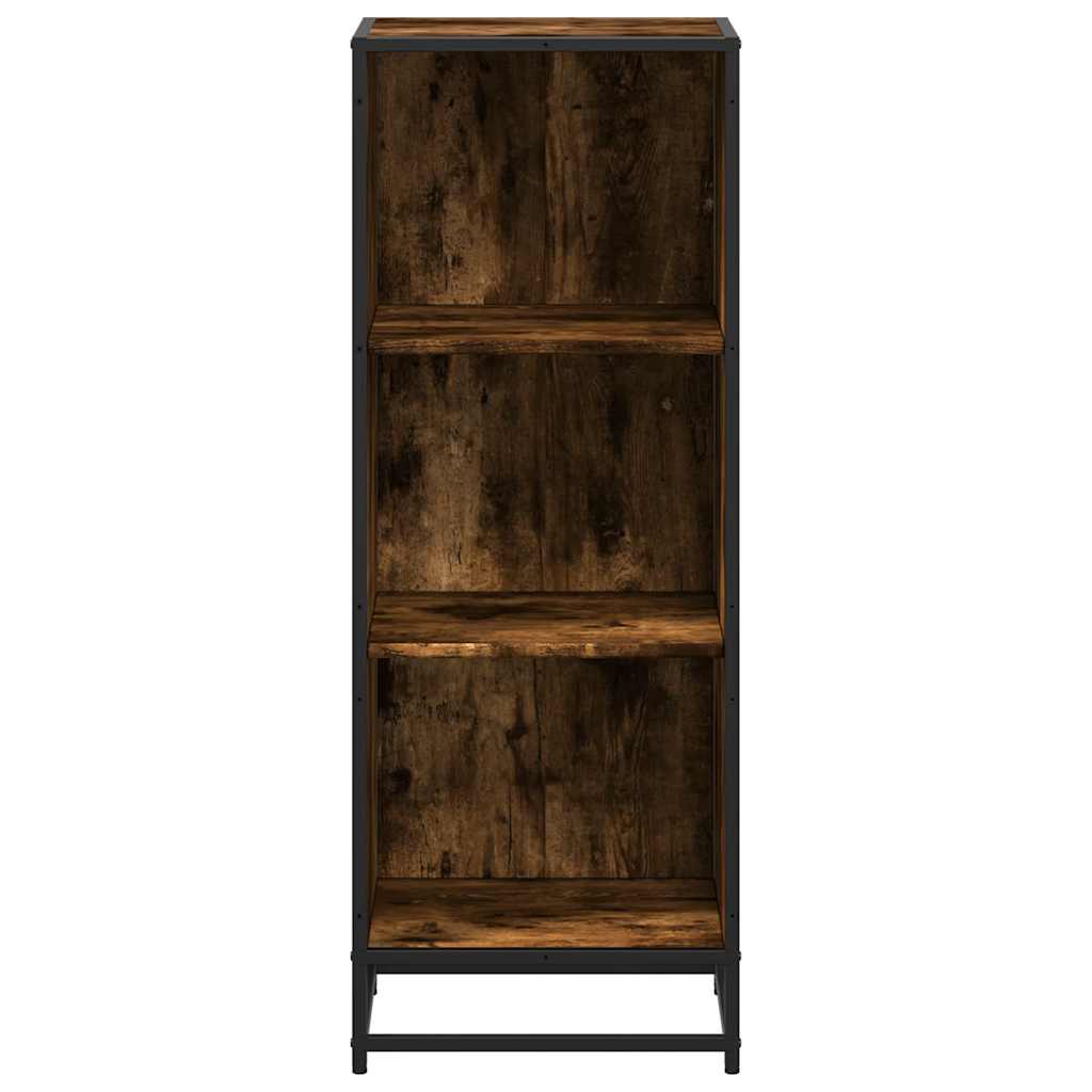 vidaXL Bücherregal Räuchereiche 40x35x107,5 cm Holzwerkstoff