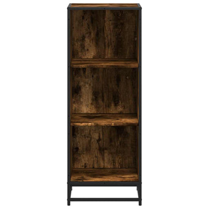 vidaXL Bücherregal Räuchereiche 40x35x107,5 cm Holzwerkstoff