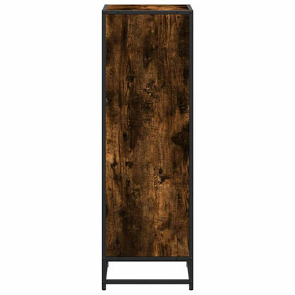 vidaXL Bücherregal Räuchereiche 40x35x107,5 cm Holzwerkstoff