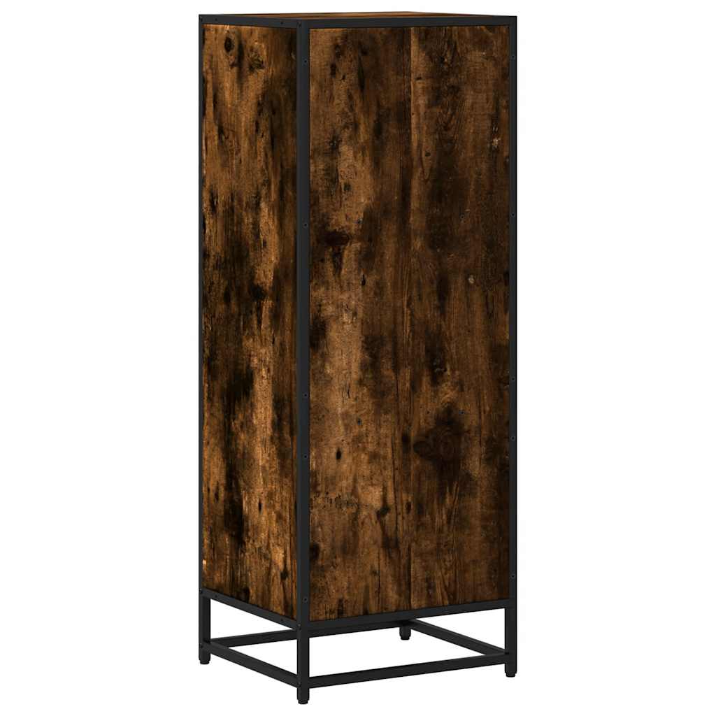 vidaXL Bücherregal Räuchereiche 40x35x107,5 cm Holzwerkstoff