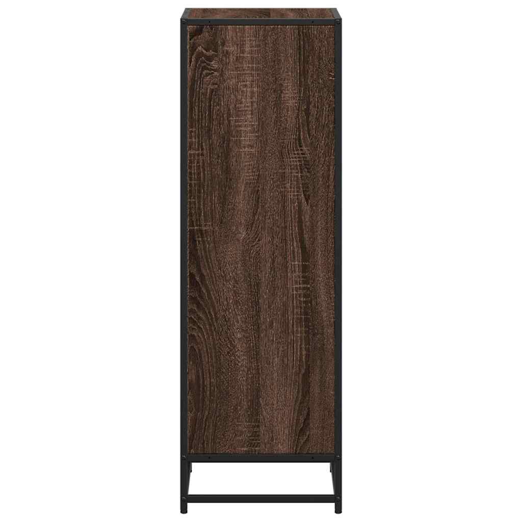 vidaXL Bücherregal Braun Eichen-Optik 40x35x107,5 cm Holzwerkstoff