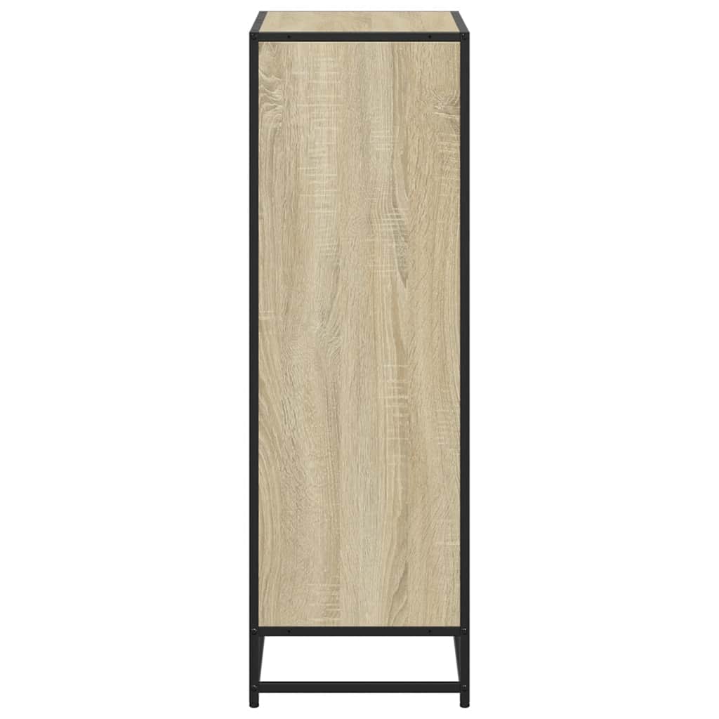 vidaXL Bücherregal Sonoma-Eiche 60x35x107,5 cm Holzwerkstoff