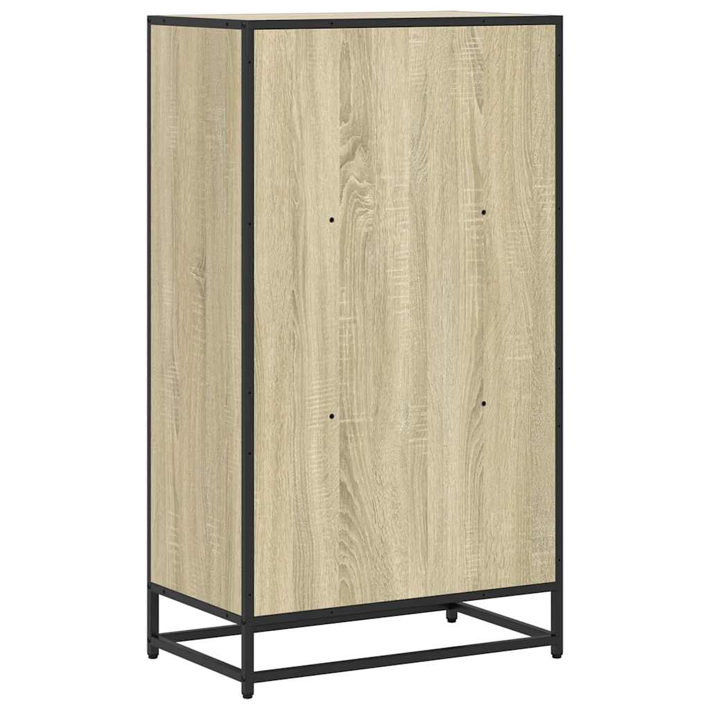 vidaXL Bücherregal Sonoma-Eiche 60x35x107,5 cm Holzwerkstoff