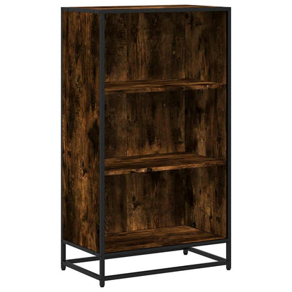 vidaXL Bücherregal Räuchereiche 60x35x107,5 cm Holzwerkstoff