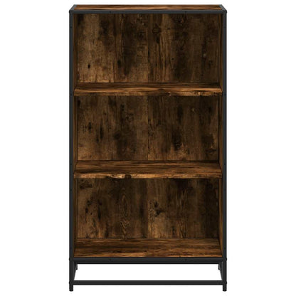 vidaXL Bücherregal Räuchereiche 60x35x107,5 cm Holzwerkstoff