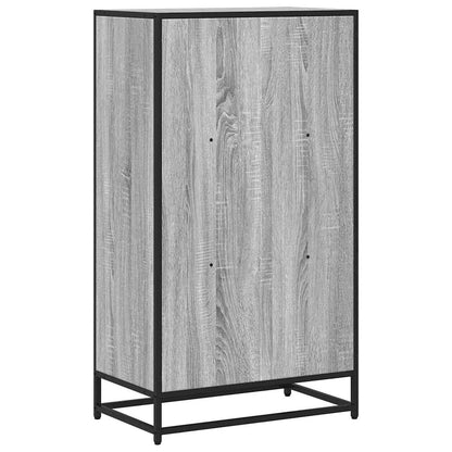 vidaXL Bücherregal Grau Sonoma 60x35x107,5 cm Holzwerkstoff