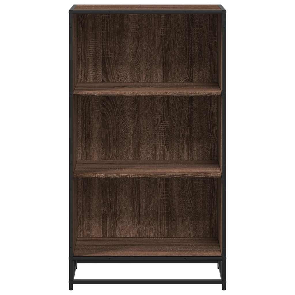 vidaXL Bibliothèque aspect chêne marron 60x35x107,5 cm Bois d'ingénierie