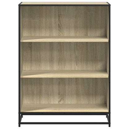 vidaXL Bücherschrank Sonoma-Eiche 80,5x35x107,5 cm Holzwerkstoff