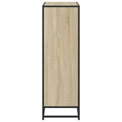 vidaXL Bücherschrank Sonoma-Eiche 80,5x35x107,5 cm Holzwerkstoff