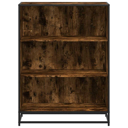 vidaXL Bücherregal Räuchereiche 80,5x35x107,5 cm Holzwerkstoff