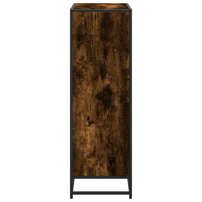 vidaXL Bücherregal Räuchereiche 80,5x35x107,5 cm Holzwerkstoff