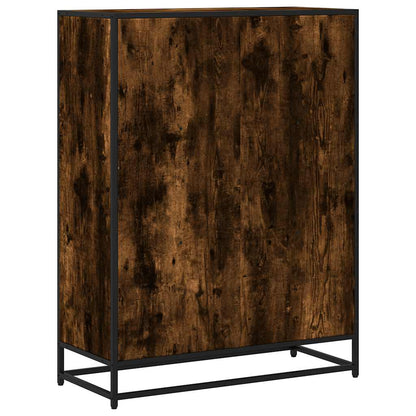vidaXL Bücherregal Räuchereiche 80,5x35x107,5 cm Holzwerkstoff