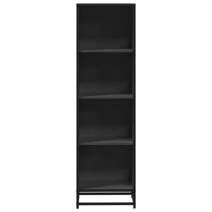 vidaXL Bücherregal Schwarz 40x35x139 cm Holzwerkstoff