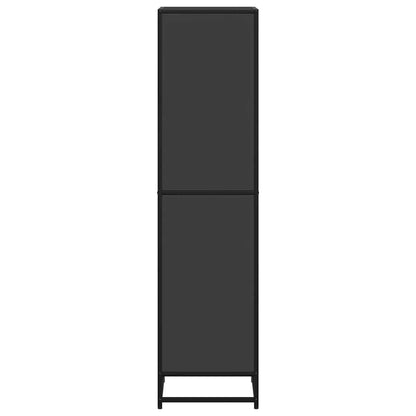 vidaXL Bücherregal Schwarz 40x35x139 cm Holzwerkstoff