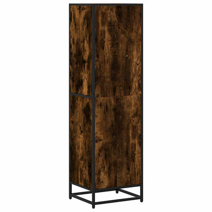 vidaXL Bücherregal Räuchereiche 40x35x139 cm Holzwerkstoff