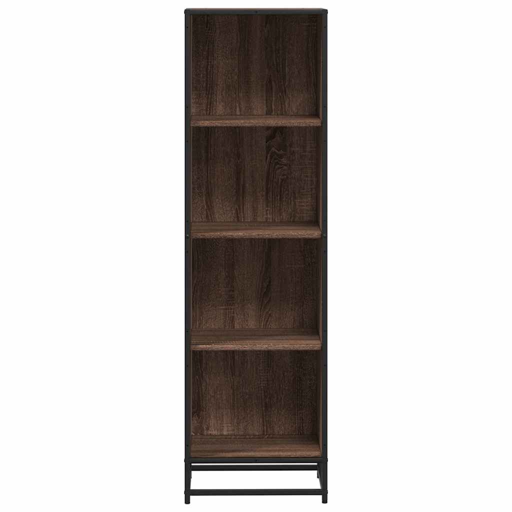 vidaXL Bibliothèque Chêne marron 40x35x139 cm Aggloméré