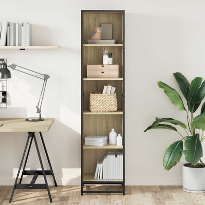 vidaXL Étagère à livres chêne Sonoma 40x35x170,5 cm bois d'ingénierie