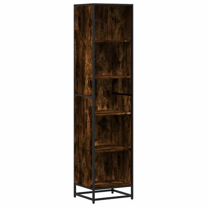 vidaXL Bücherregal Räuchereiche 40x35x170,5 cm Holzwerkstoff