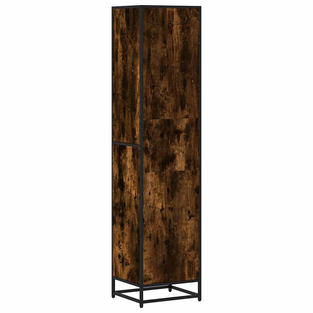 vidaXL Bücherregal Räuchereiche 40x35x170,5 cm Holzwerkstoff