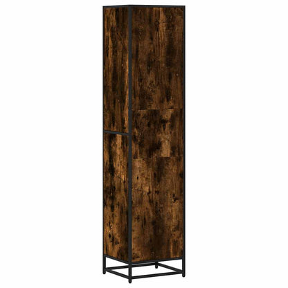 vidaXL Bücherregal Räuchereiche 40x35x170,5 cm Holzwerkstoff