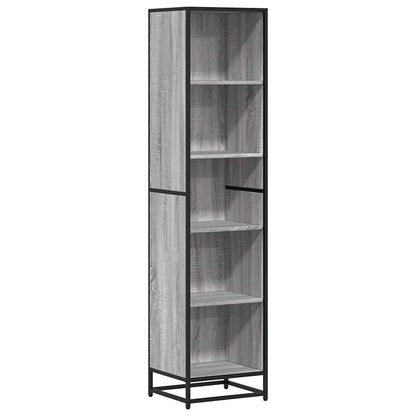 vidaXL Bibliothèque gris Sonoma 40x35x170,5 cm bois d'ingénierie