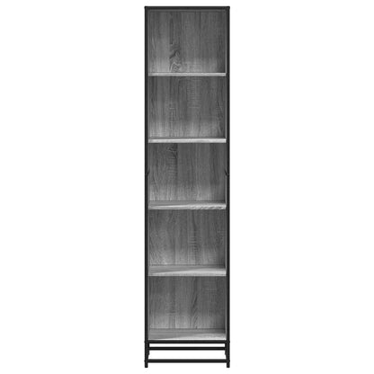 vidaXL Bibliothèque gris Sonoma 40x35x170,5 cm bois d'ingénierie
