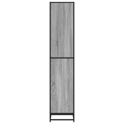 vidaXL Bibliothèque gris Sonoma 40x35x170,5 cm bois d'ingénierie