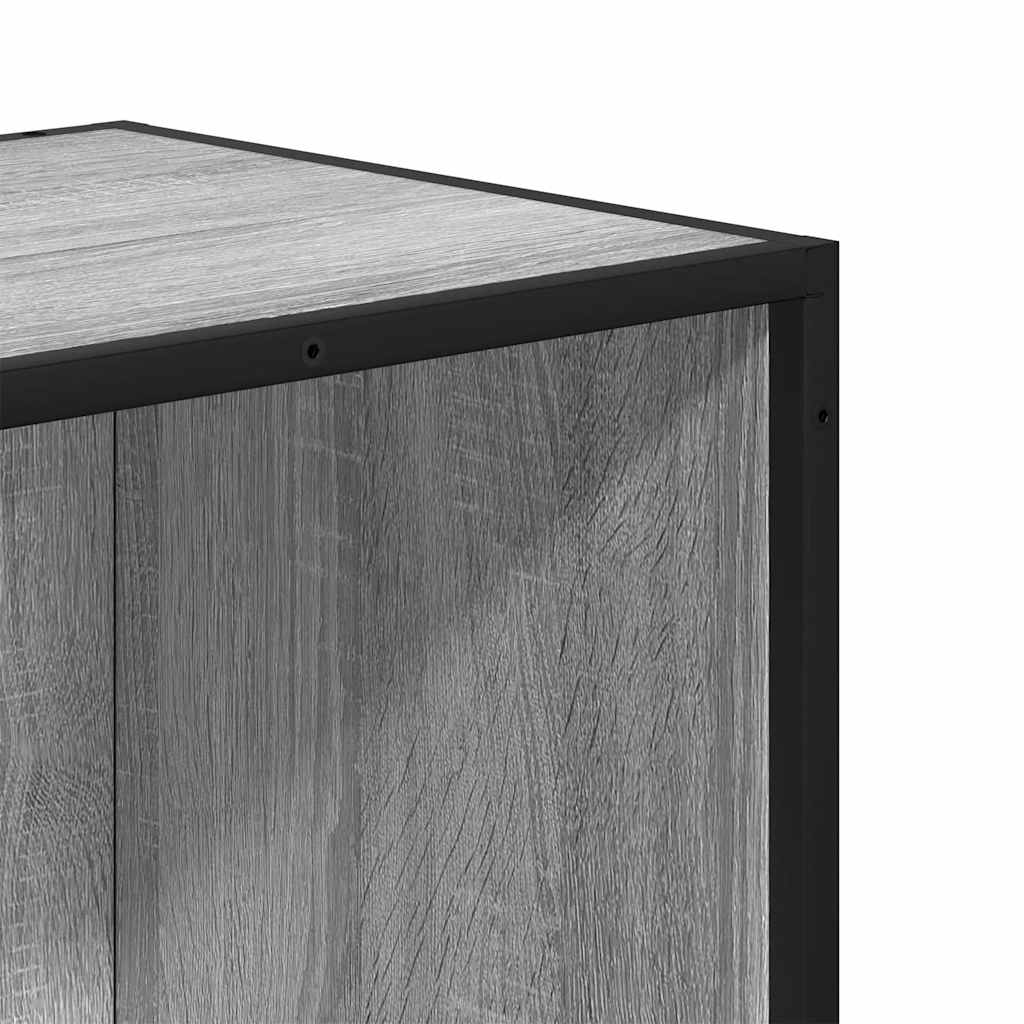 vidaXL Bibliothèque gris Sonoma 40x35x170,5 cm bois d'ingénierie