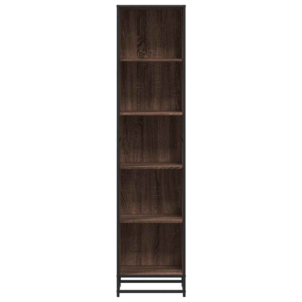 vidaXL Bücherregal Braun Eichen-Optik 40x35x170,5 cm Holzwerkstoff
