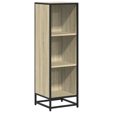 vidaXL Étagère à livres en aggloméré coloris chêne sonoma 33,5x33x107,5 cm