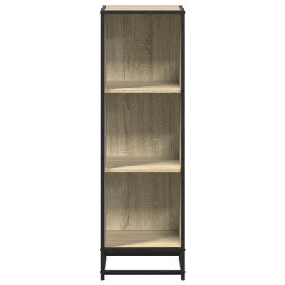 vidaXL Étagère à livres en aggloméré coloris chêne sonoma 33,5x33x107,5 cm