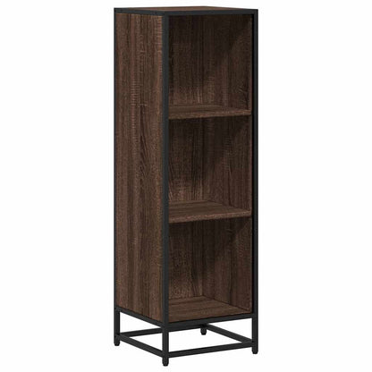 vidaXL Bücherregal Braun Eichen-Optik 33,5x33x107,5 cm Holzwerkstoff
