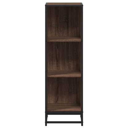vidaXL Bücherregal Braun Eichen-Optik 33,5x33x107,5 cm Holzwerkstoff