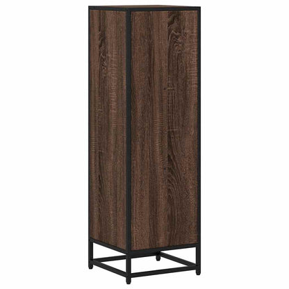 vidaXL Bücherregal Braun Eichen-Optik 33,5x33x107,5 cm Holzwerkstoff