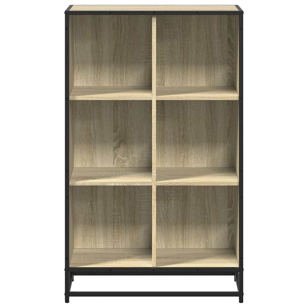 vidaXL Bibliothèque Chêne Sonoma 65,5x33x107,5 cm Bois d'ingénierie