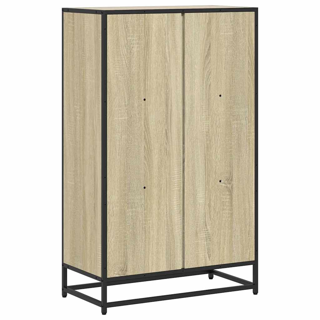 vidaXL Bibliothèque Chêne Sonoma 65,5x33x107,5 cm Bois d'ingénierie