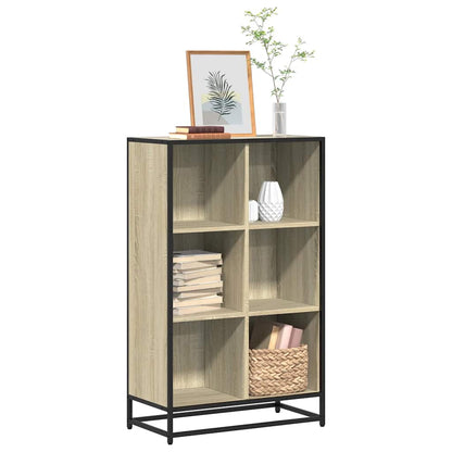 vidaXL Bibliothèque Chêne Sonoma 65,5x33x107,5 cm Bois d'ingénierie