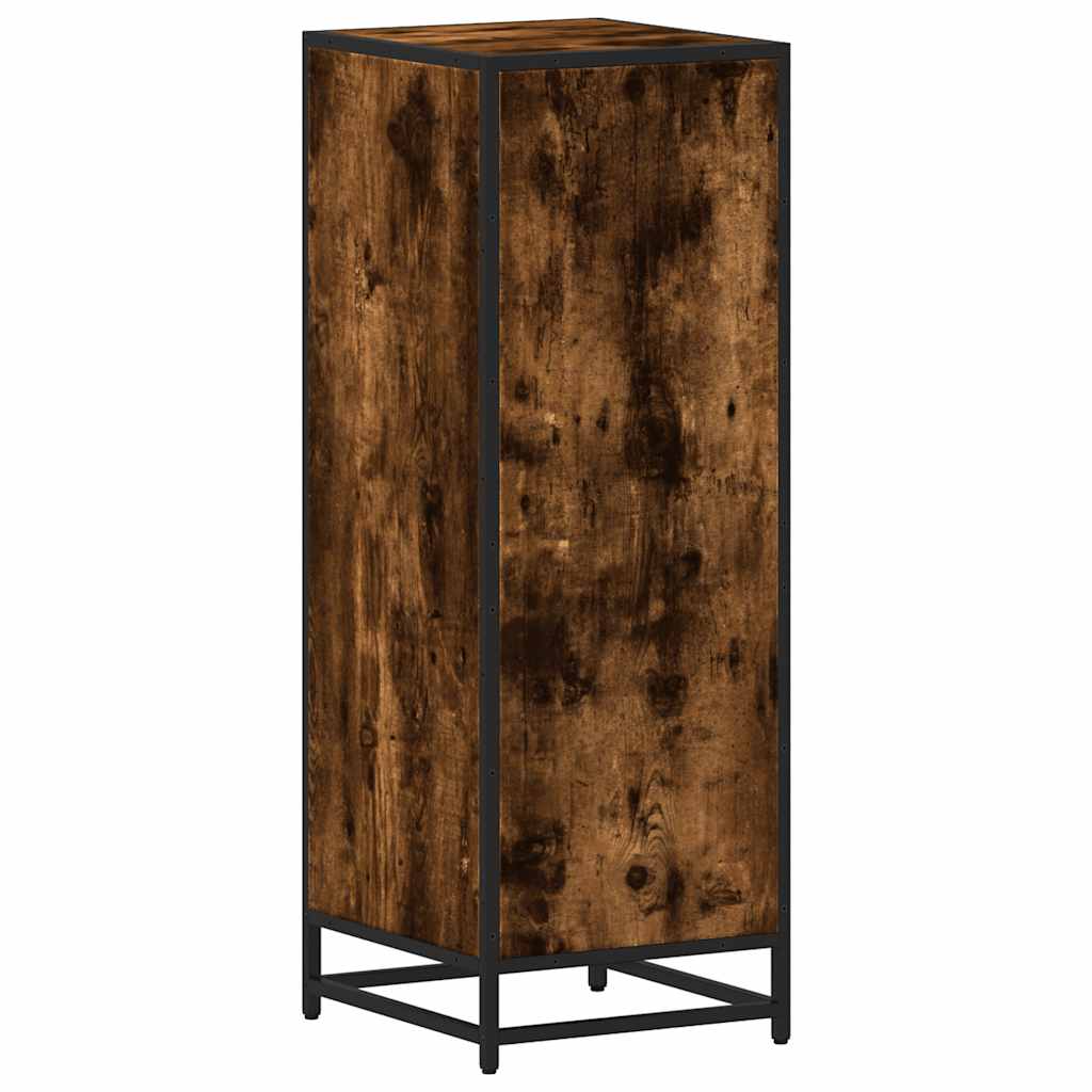 vidaXL Badschrank Räuchereiche 35x37,5x100 cm Holzwerkstoff