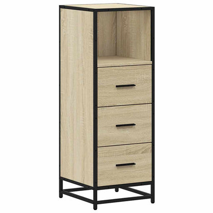 vidaXL Meuble de salle de bain chêne Sonoma 35x37,5x100 cm bois d'ingénierie