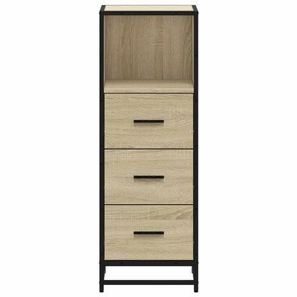 vidaXL Meuble de salle de bain chêne Sonoma 35x37,5x100 cm bois d'ingénierie