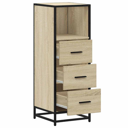 vidaXL Meuble de salle de bain chêne Sonoma 35x37,5x100 cm bois d'ingénierie