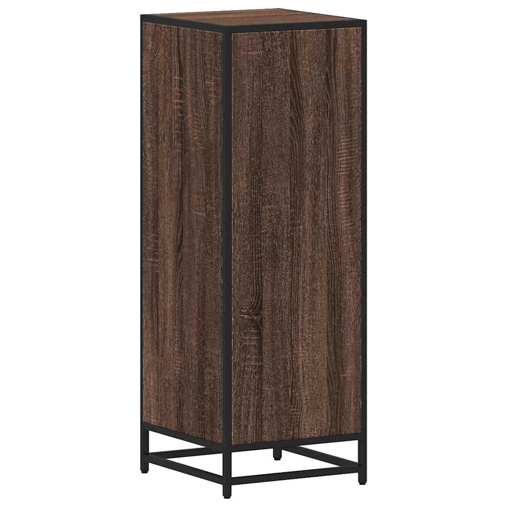 vidaXL Badschrank Braun Eichen-Optik 35x37,5x100 cm Holzwerkstoff
