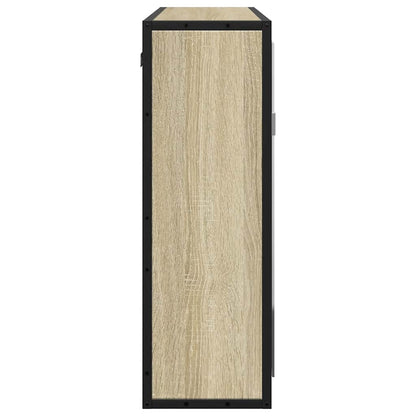 vidaXL Armoire de toilette à miroir chêne Sonoma 65 x 20 x 60 cm en bois d'ingénierie